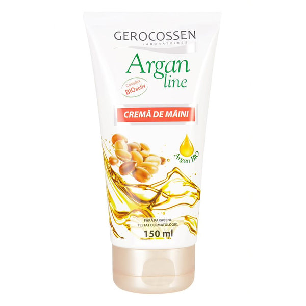 Crema de maini hidratanta Argan Line 150 ml, Gerocossen