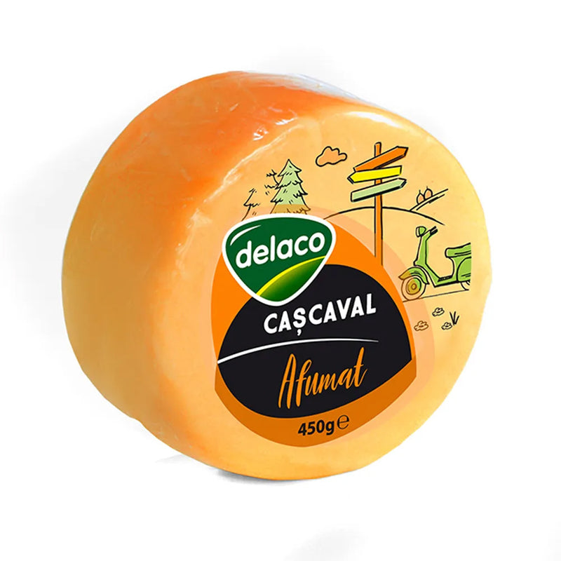 Cascaval afumat Delaco 450 g