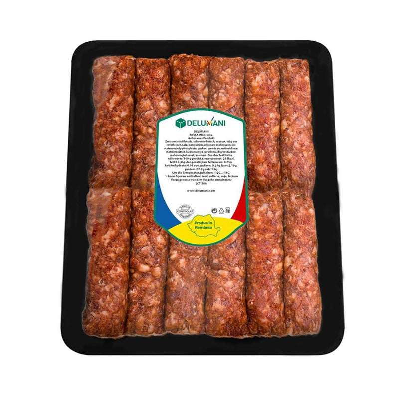 Mici, Mititei de casa DELUMANI